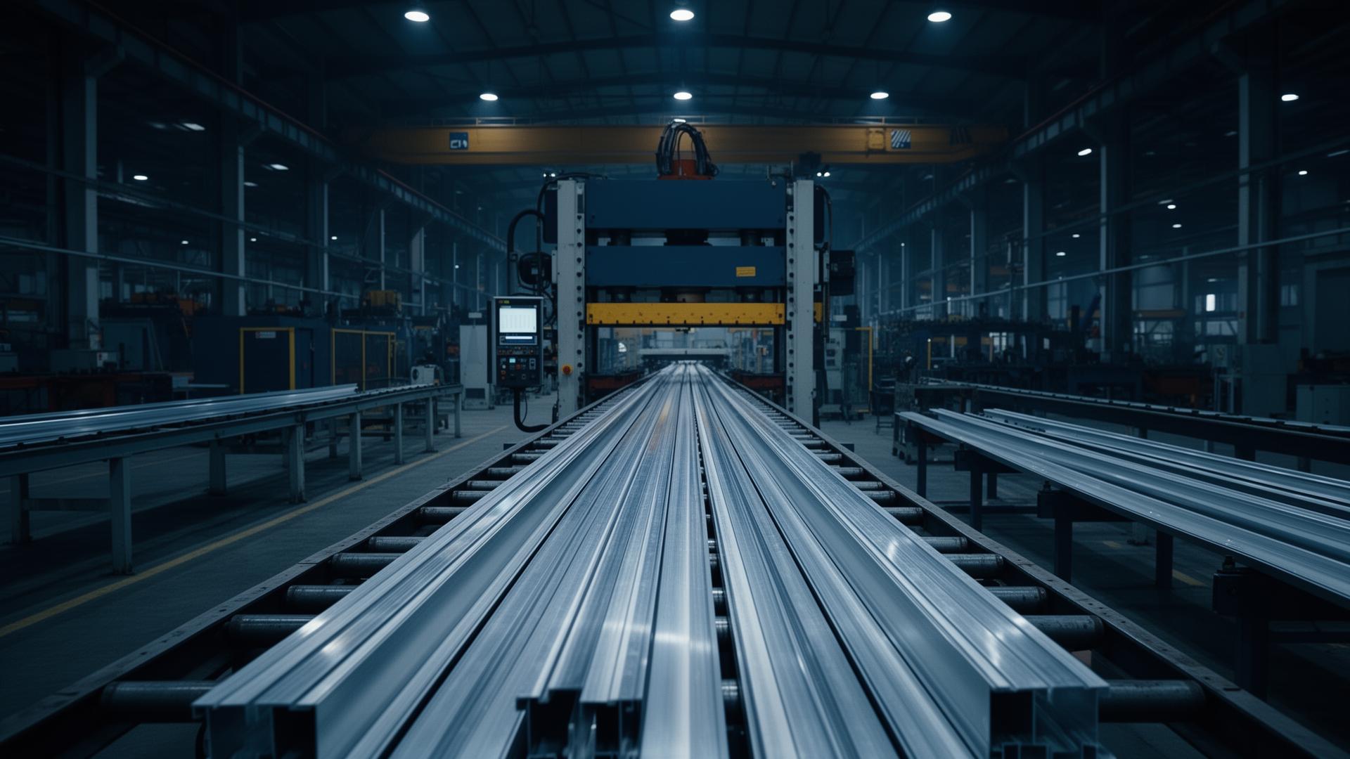 Ample Extrusion aluminium profiles showroom